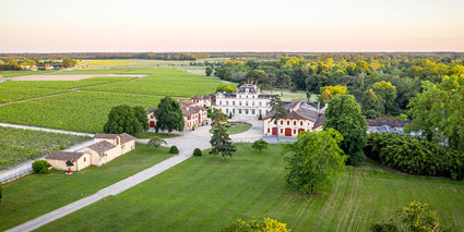 Chateau Giscours Luftbild